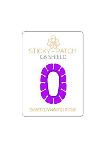 The Purple G6 Shield for Your Dexcom Over Patches Reusable