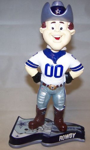 Rowdy Dallas Cowboys Mascot 2013 Pennant Base Bobblehead