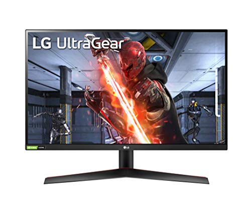 LG 27GN600-B Ultragear 27″ IPS LED FHD G-Sync Compatible Monitor with HDR (DisplayPort, HDMI) – Black