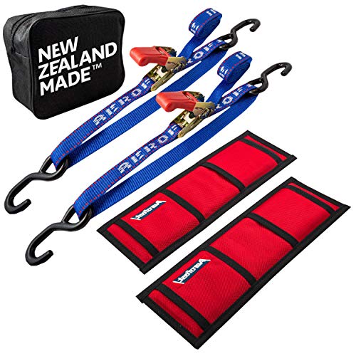 The Ultimate Rear Transom Tie Down Bundle – Made in NZ – Perfect for Trailered Boats, Jetskis & PWCs – 2,400lbs Break Strength
