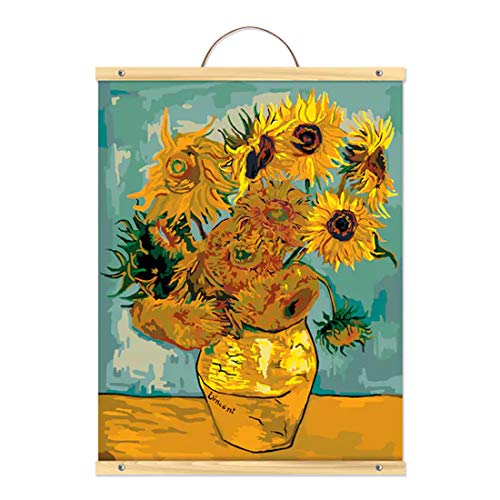 PAINT Van Gogh Vase Paint-by-Number Kit by Artist’s Loft Necessities