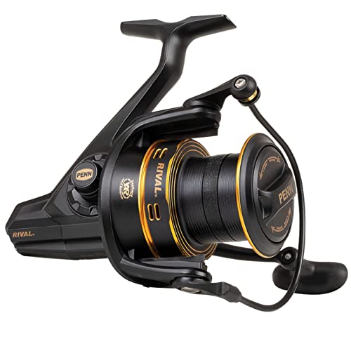 PENN Rival Longcast Fishing Reel – Lightweight Long Distance Casting Reel for Sea, Saltwater, Surf, Rock and Beach Fishing