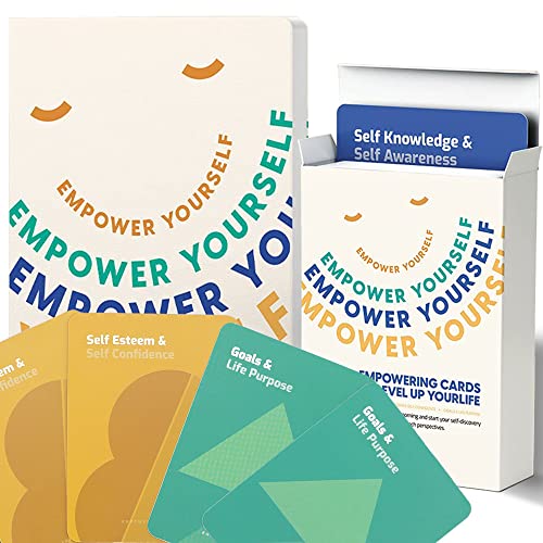 Mindfulness Cards – Affirmation Cards for Women – Daily Positive Affirmation Cards as Conversation Starter – Self Care & Manifestation for Adults or Teens – Deck of 50 Cards as Mindfulness Gifts