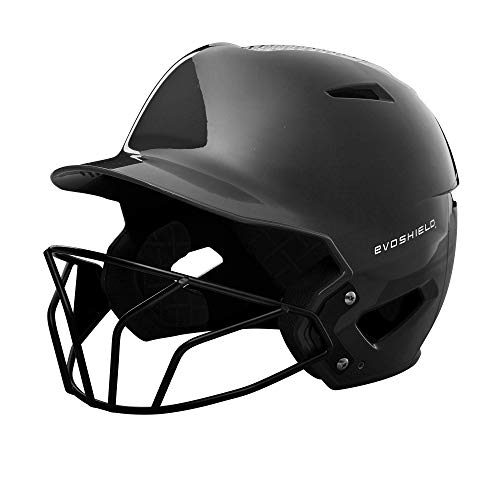 EvoShield XVT Luxe Batting Helmet with Mask -Black XL