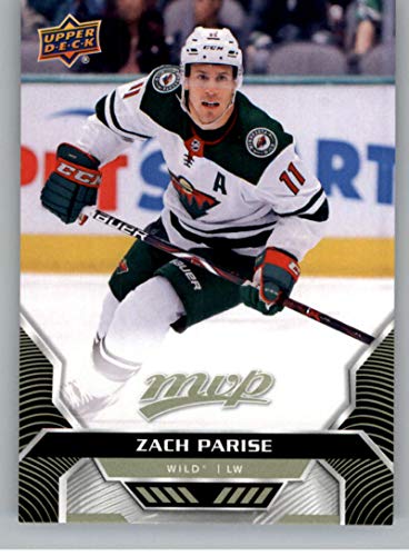 2020-21 Upper Deck MVP #143 Zach Parise Minnesota Wild NHL Hockey Trading Card