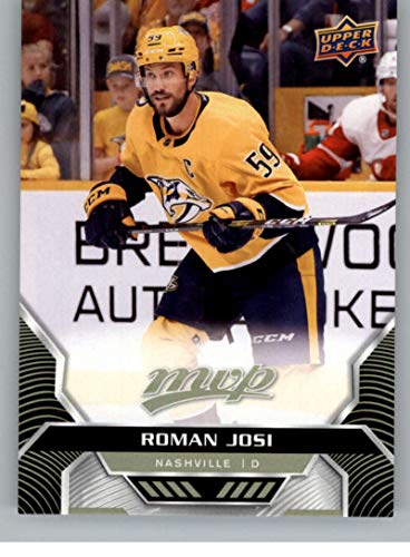 2020-21 Upper Deck MVP #197 Roman Josi Nashville Predators NHL Hockey Trading Card