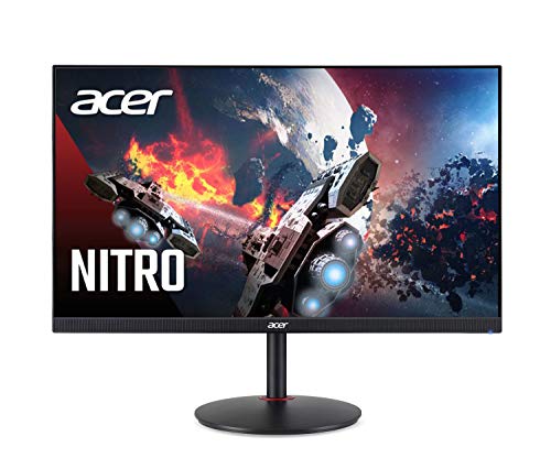 Acer Nitro XV272U Xbmiipruzx 27″” WQHD (2560 x 1440) Agile-Splendor IPS Monitor, AMD Radeon FREESYNC, Up to 270Hz, Up to 0.5ms, DisplayHDR400, 99% Adobe RGB, (DP, 2 x HDMI & USB Type-C 65W), Black