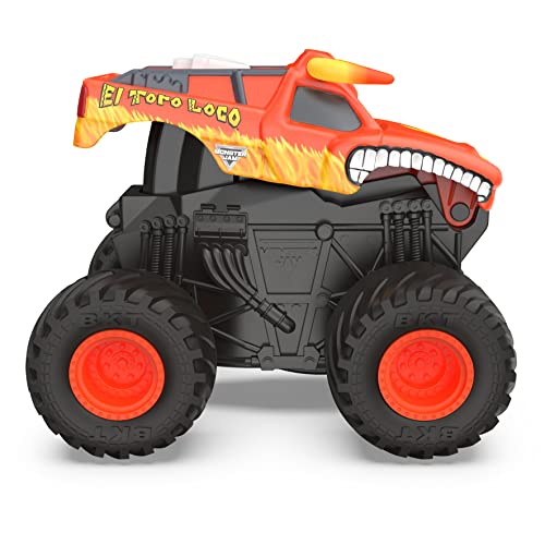 Monster Jam, 2-Pack Official Grave Digger and El Toro Loco Clip & Flip Monster Trucks, 1:43 Scale Kids Toys for Boys | The Storepaperoomates Retail Market - Fast Affordable Shopping