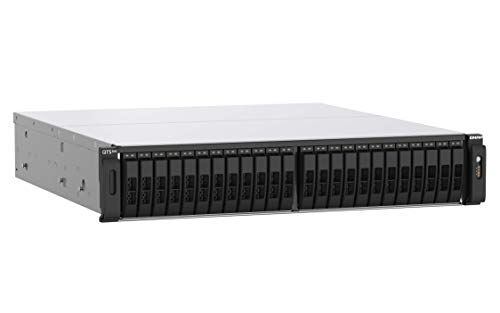 QNAP TS-h2490FU-7302P-128G 24 Bay Dual Node NAS with One Dual-Port 25GbE SmartNIC Ports and 1100W Redundant PSU | The Storepaperoomates Retail Market - Fast Affordable Shopping