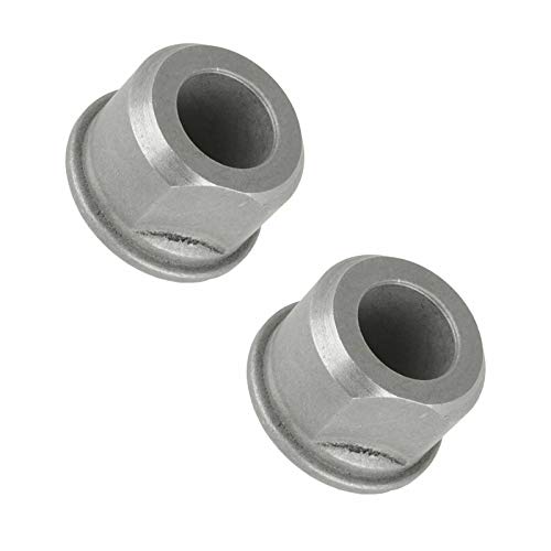 2-pack Wheel Bushings/Flange part 532124959 532009040 583670401 Compatible with Husqvarna Craftsman, part M123811 GX10059 Compatible with John Deere, part 21546832 Compatible with Ariens