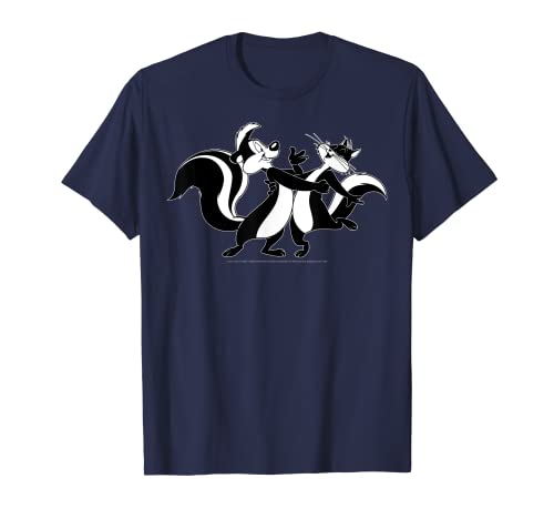 Looney Tunes Pepe Le Pew & Penelope Portrait T-Shirt