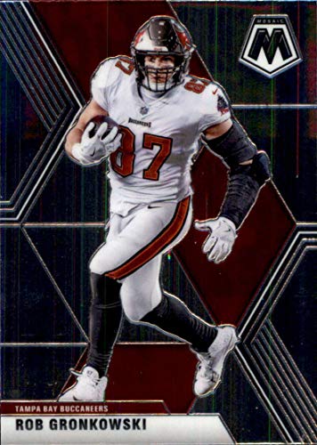 2020 Panini Mosaic Football #136 Rob Gronkowski Tampa Bay Buccaneers Official NFL Trading Card From Panini America in Raw (NM or Better) Condition