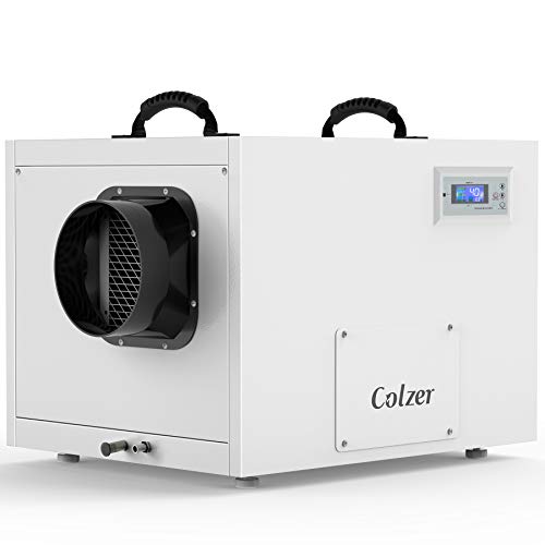 COLZER 212 Pints Crawl Space Commercial Dehumidifier with Pump and Drain Hose, Industry Water Damage Unit for up to 8,000 sq ft Basements, Ideal for Industrial or Whole Home
