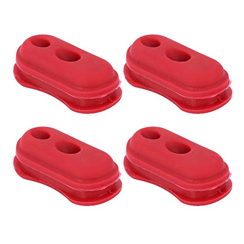 Vbest life Electric Scooter Charge Port Cover,4PCs Rubber Charging Dust Silicone Plug Repair Spare Parts Accessories Fit for Xiaomi M365 Electric Scooter