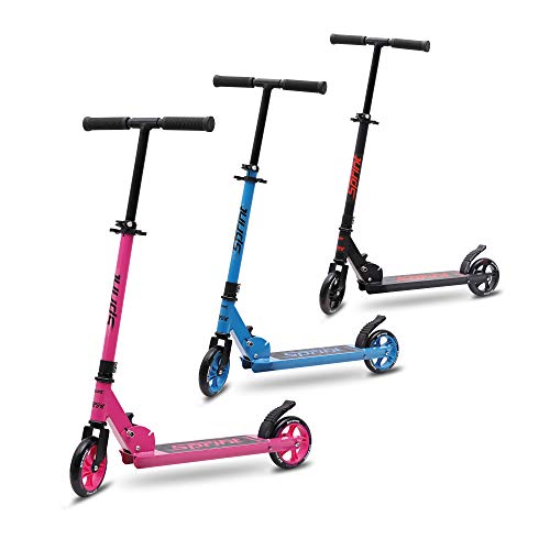 New Bounce Scooter for Kids – Kick Scooter with Adjustable Handlebar – The GoScoot Sprint is Perfect for Children, Girls and Boys Ages 5+ (Pink)
