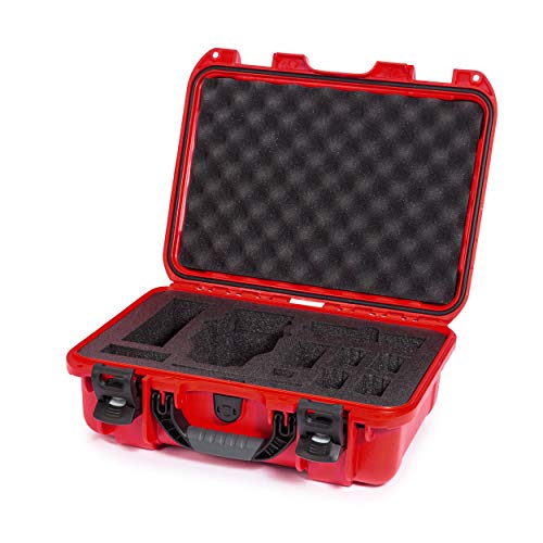 Nanuk 920 Waterproof Hard Drone Case with Foam Insert for DJI Mavic – Red (920-MAV9)