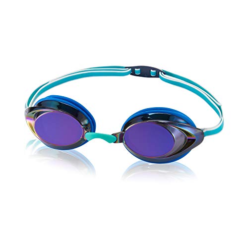 Speedo Unisex-Child Swim Goggles Vanquisher 2.0 Junior Mirrored Blue/Iris | The Storepaperoomates Retail Market - Fast Affordable Shopping