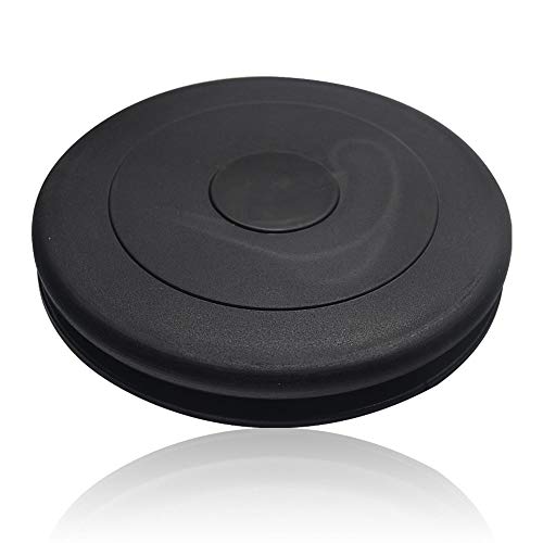 Huthbrother Kayak Valley Size 9″ Dia Outside & 7.5″ Inside Diameter Round Hatch Cover Compatible with V C P Valley Sea Kayak,Black