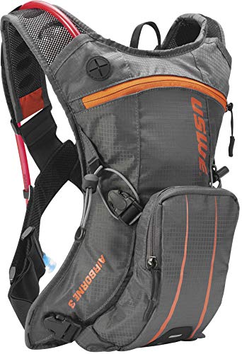 USWE Airborne Hydration Backpack 3 L Polyester Grey/Orange