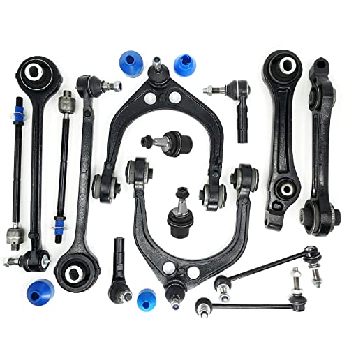 Mid Valley – 14PCS Suspension Kit Front Control Arms Ball Joint Kit Compatible with 2005-2010 Chrysler 300, 2008-2010 Dodge Challenger, 2006-2010 Dodge Charger, 2005-2008 Dodge Magnum RWD