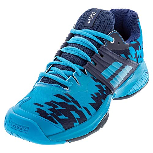 Babolat Men`s Propulse Fury All Court Tennis Shoes Drive Blue (8)