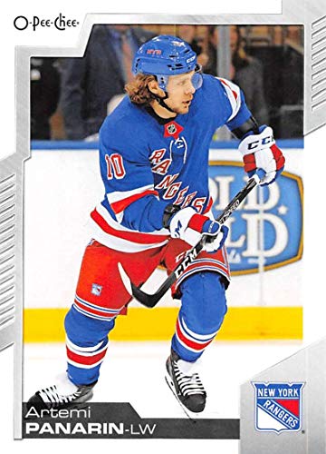 2020-21 O-Pee-Chee #417 Artemi Panarin New York Rangers NHL Hockey Trading Card