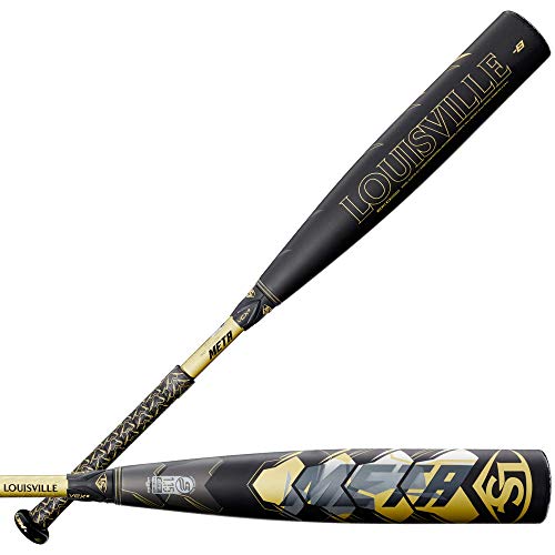 Louisville Slugger 2021 SL Meta (-8) USSSA Baseball Bat – 31″, Black