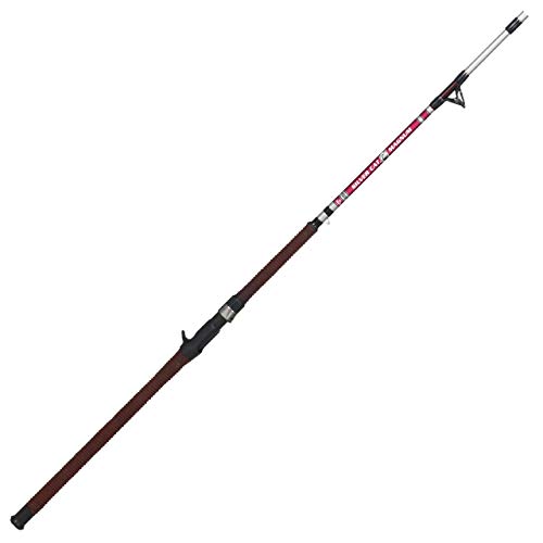 BnM Silver Cat Magnum 7ft Spinning Rod, Silver, Black, MAG70Sn