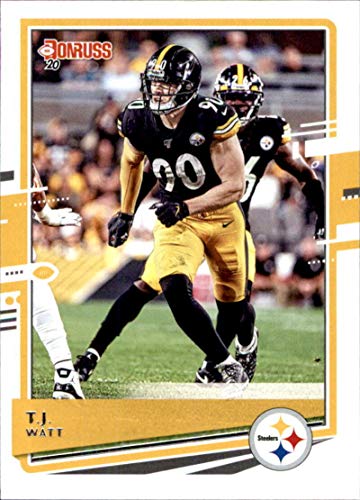 2020 Donruss #220 T.J. Watt Pittsburgh Steelers NFL Football Card NM-MT