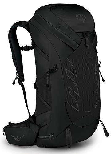 Osprey Talon 36 Men’s Hiking Backpack, Stealth Black, Large/X-Large