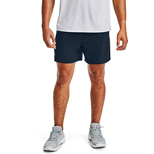 Under Armour Men’s Standard Qualifier WG Perf Short 5in, Academy Blue (409)/Mod Gray, 3X-Large