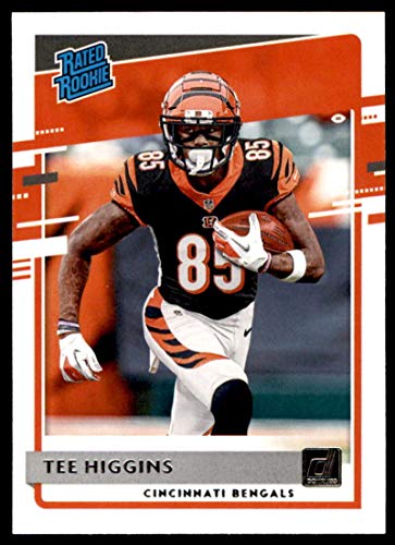 2020 Donruss #310 Tee Higgins Cincinnati Bengals NFL Football Card (RC – Rookie Card) NM-MT