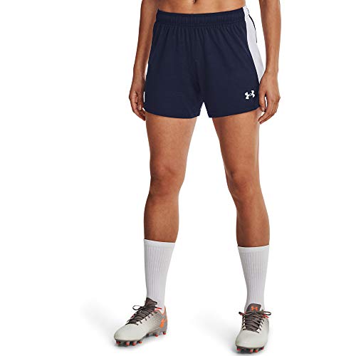 Under Armour Women’s Match 2.0 Shorts , Midnight Navy (410)/White , Large