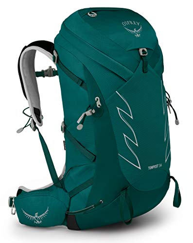 Osprey Tempest 34 Women’s Hiking Backpack, Jasper Green, Medium/Large | The Storepaperoomates Retail Market - Fast Affordable Shopping