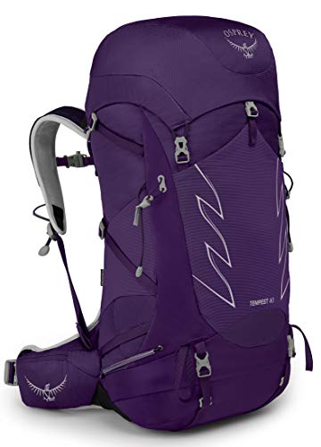 Osprey Tempest 40 Women’s Hiking Backpack, Violac Purple, WM/L