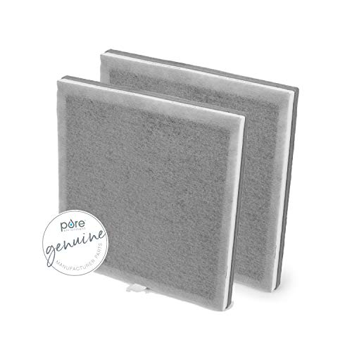 Pure Enrichment Genuine 3-in-1 True HEPA Replacement Filter for the PureZone Air Purifier – 2 Pack (PEAIRPLG)