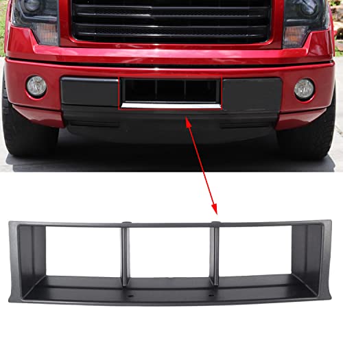 KARPAL Front Lower Bumper Grille Trim Panel Insert Compatible With 2009-2014 Ford F-150 EcoBoost