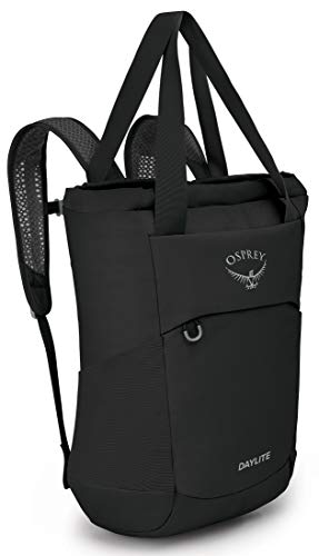 Osprey Daylite Tote Daypack, Black, One Size