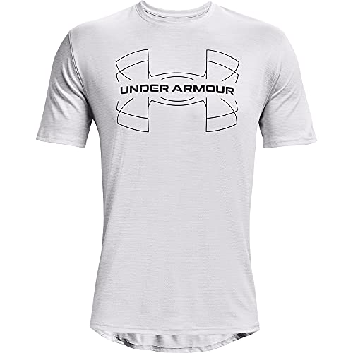 Under Armour Men’s Training Vent Graphic Short Sleeve T-Shirt , Halo Gray (014)/Black , Small