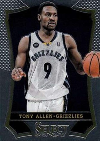 2013-14 Panini Select #77 Tony Allen Memphis Grizzlies NBA Basketball Card NM-MT | The Storepaperoomates Retail Market - Fast Affordable Shopping