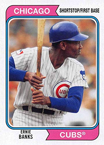 2020 Topps Archives #118 Ernie Banks Chicago Cubs MLB Baseball Trading Card