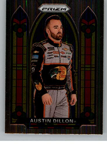 2020 Prizm Racing #68 Austin Dillon Stained Glass Bass Pro Shops Richard Childress Racing Chevrolet Official NASCAR Trading Card by Panini America