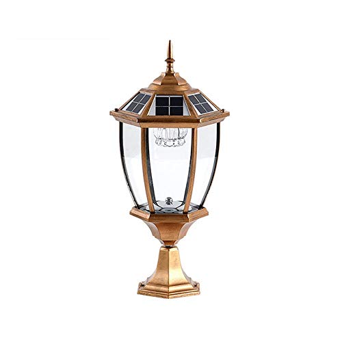 XXINY Outdoor Solar Lamp Fence Post Lamp Wall Lamp Villa Garden Courtyard Lamp Waterproof Door Post Lamp Lamp Post Porch Patio Pillar Lamp Street Lantern Table Light | The Storepaperoomates Retail Market - Fast Affordable Shopping