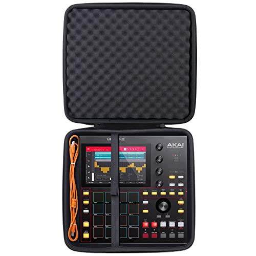 co2CREA Hard Travel Case replacement for Akai Professional MPC One Drum Machine Sampler MIDI Controller