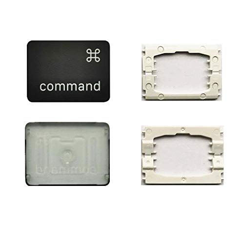 Replacement Individual Left Command Key Cap and Hinges are Applicable for MacBook Pro A1706 A1707 A1708 Keyboard to Replace The Left Command Key Cap and Hinge