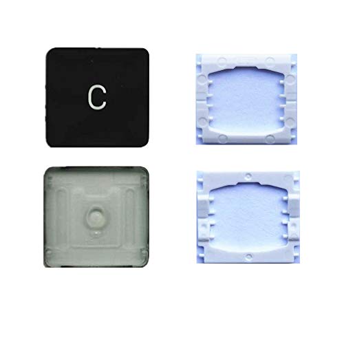 Replacement Individual C Key Cap and Hinges are Applicable for MacBook Pro A1706 A1707 A1708 US Keyboard to Replace The C Key Cap and Hinge
