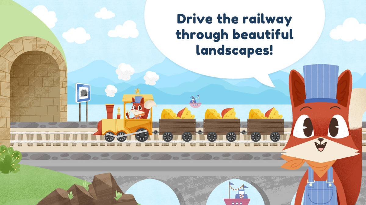 Little Fox Train Adventures – Drive the steam engine! | The Storepaperoomates Retail Market - Fast Affordable Shopping