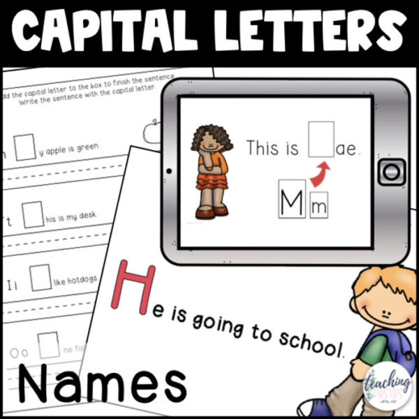 Writing Stations – Capital Letters – Names
