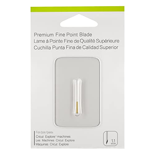 Premium Fine Point Blade for Cricut,Gold for cricut Blade for Cricut Explore Cutting Machines（1 Piece）