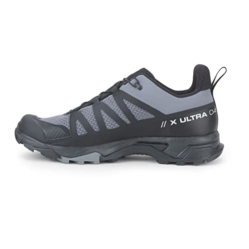 Salomon X Ultra 4 Hiking Shoes for Men, Quiet Shade/Black/Quiet Shade, 11